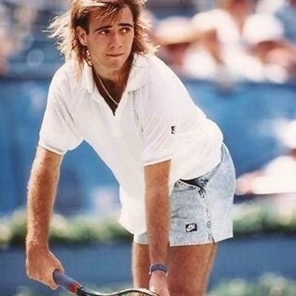 andre agassi denim shorts for Sale OFF65%
